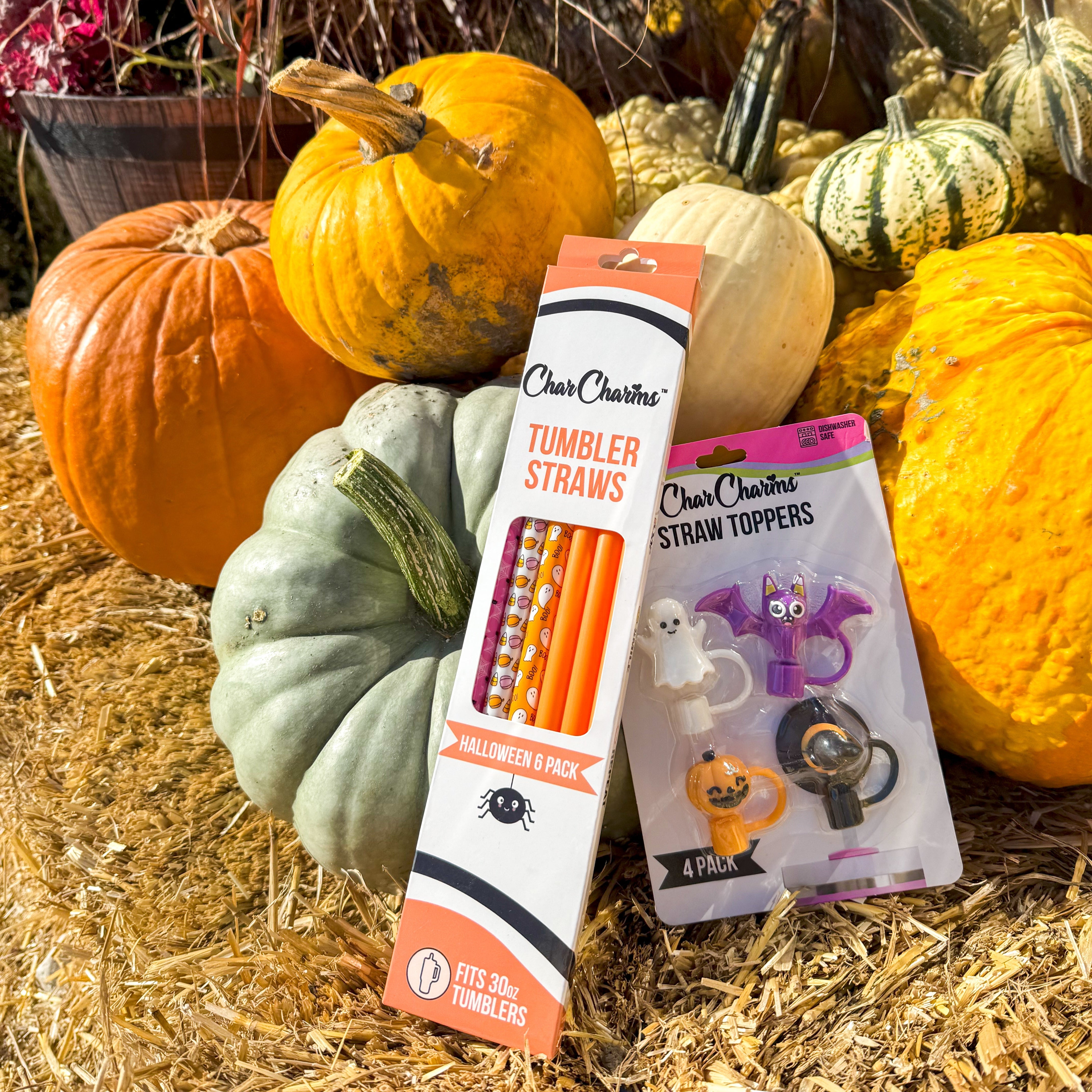 Halloween 40oz Tumbler Straws