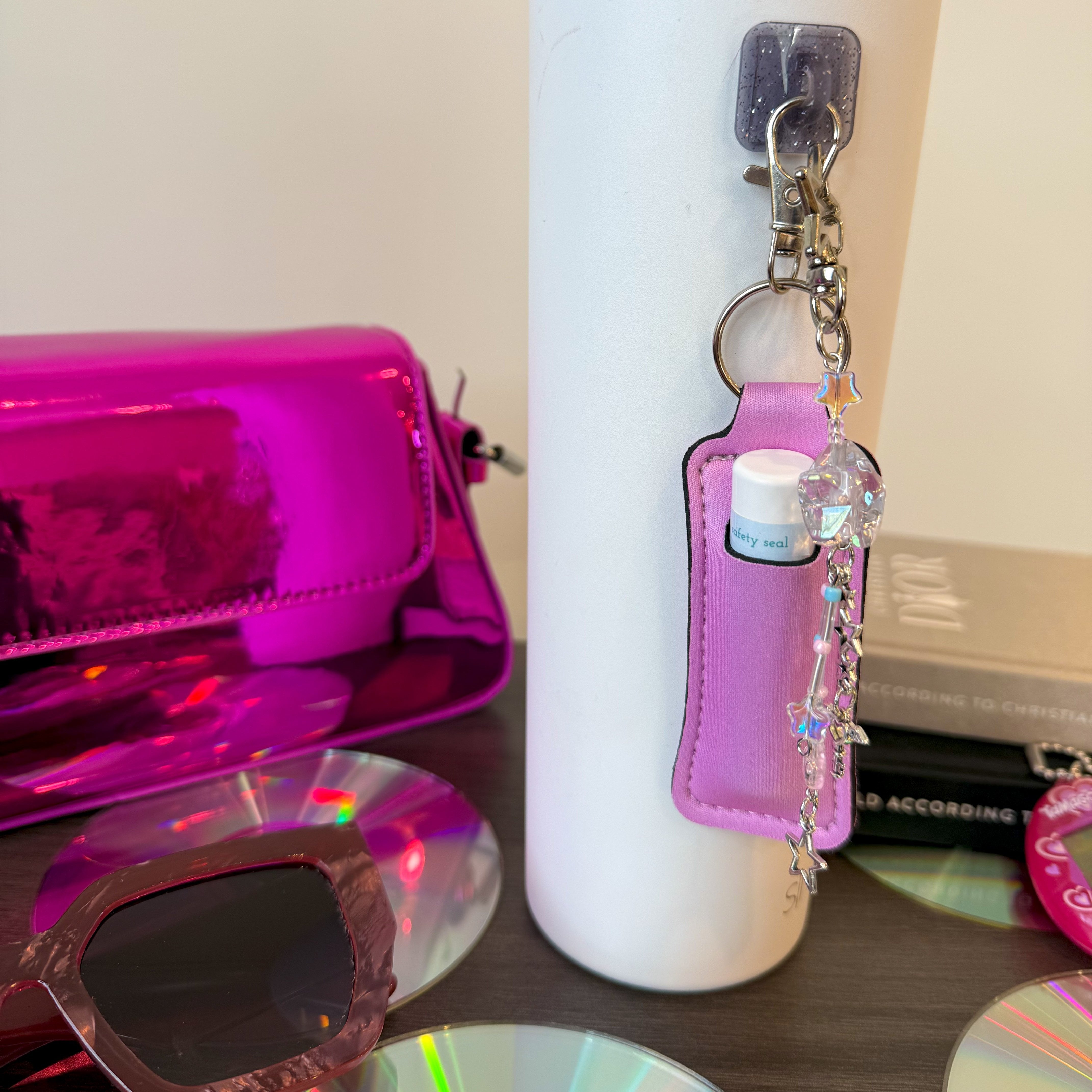 Light Pink Lip Gloss Holder