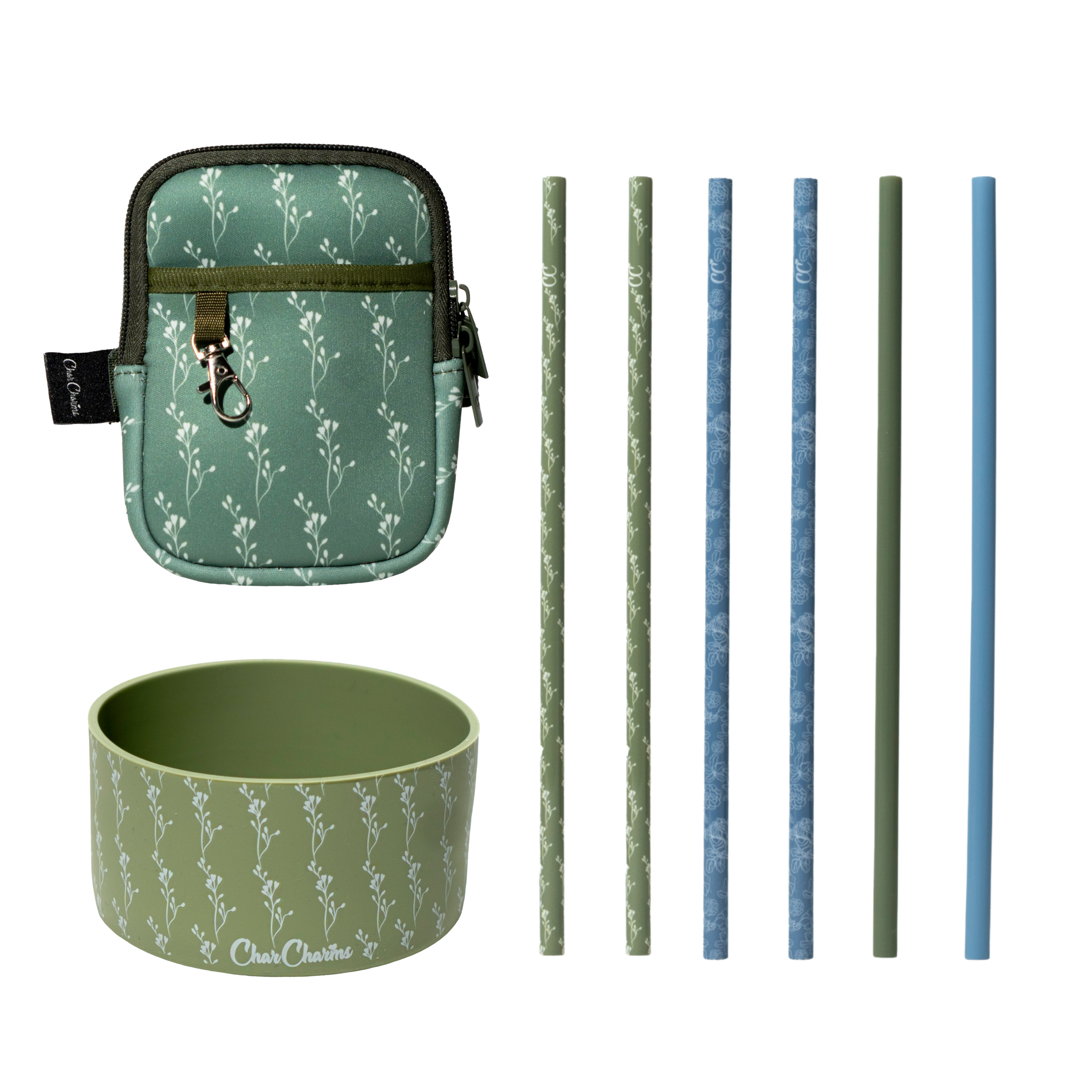 Fairy Tale Bottle Trio | Straw, Boot & Pouch Set