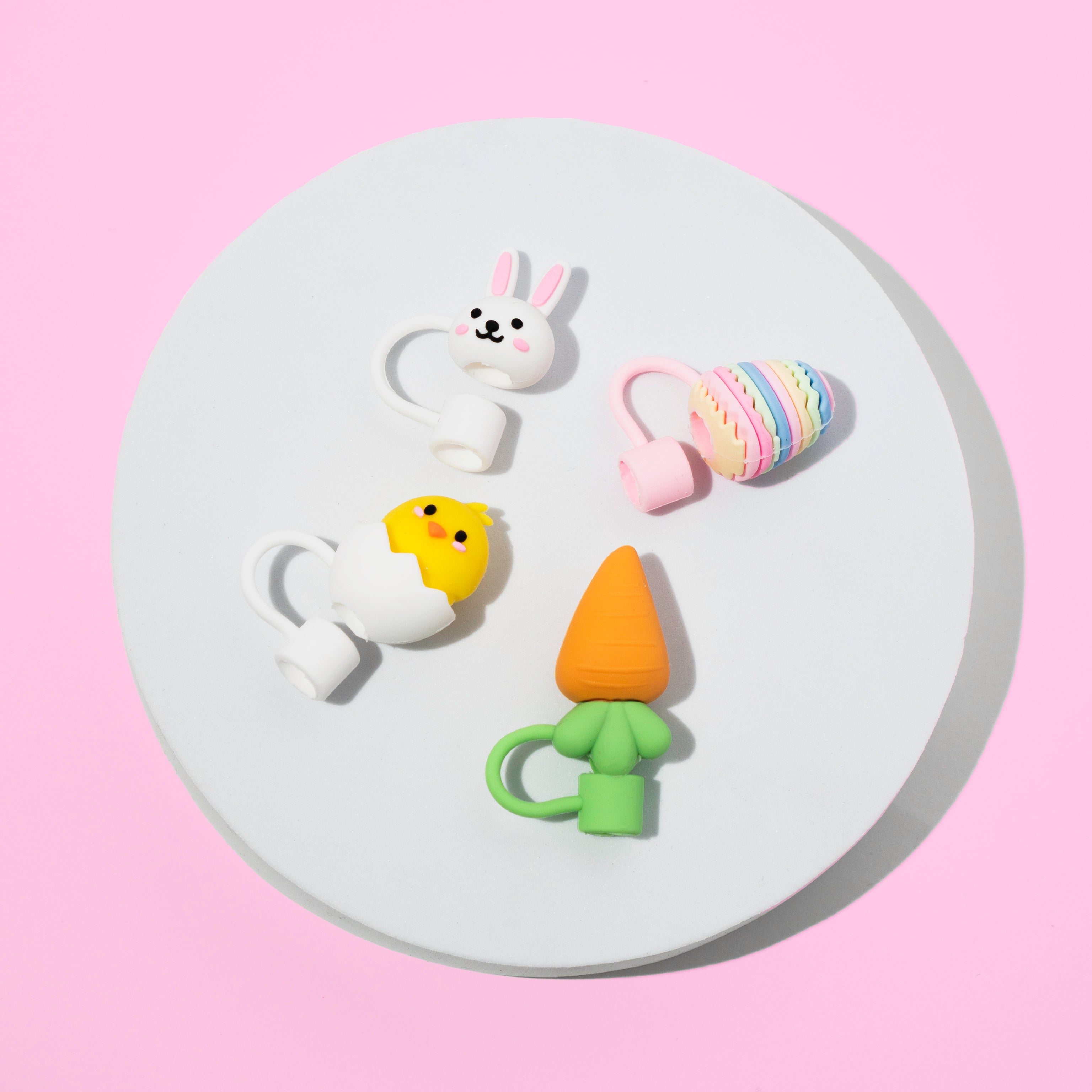 Easter Straw Toppers