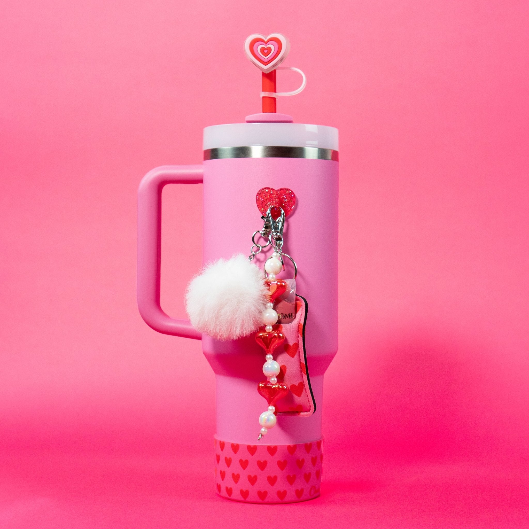 Radiant Heart Straw Topper (Lighted) | | CharCharms Accessories