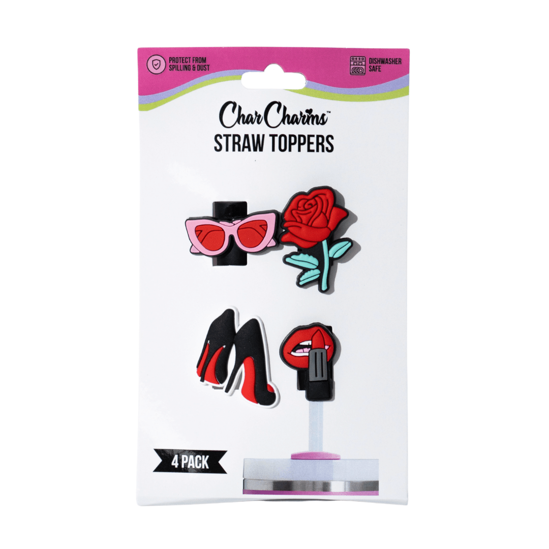 Sip & Slay Straw Toppers | | CharCharms Accessories