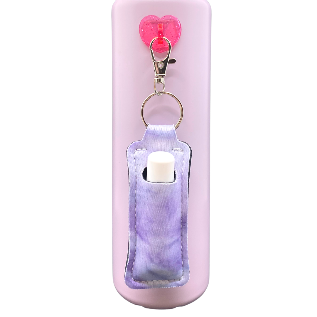 CharCharms Chapstick Lighter Holder, Clip On Accessory, Water bottle accessories, lipstick, lipgloss, case, holder