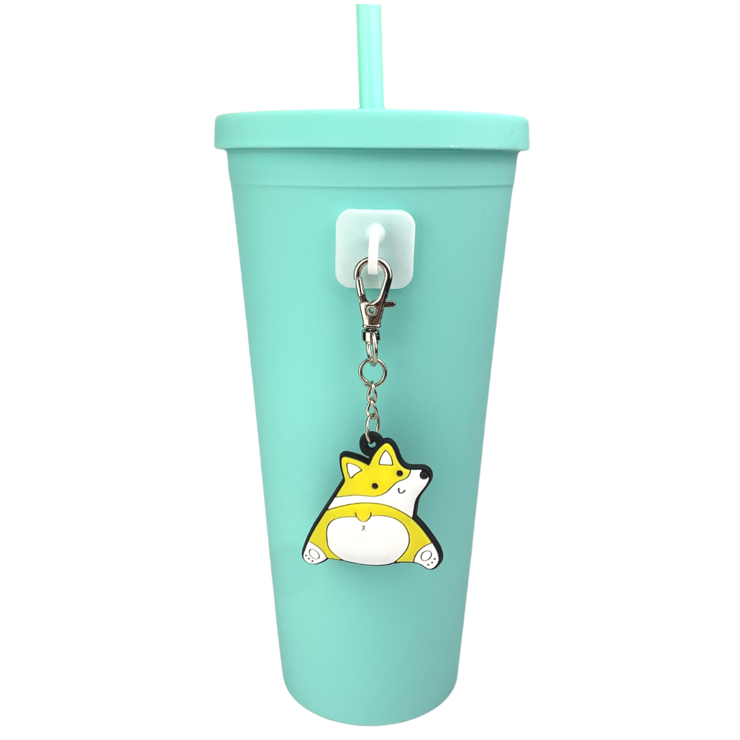 Corgi Butt Water Bottle Accessory Charm