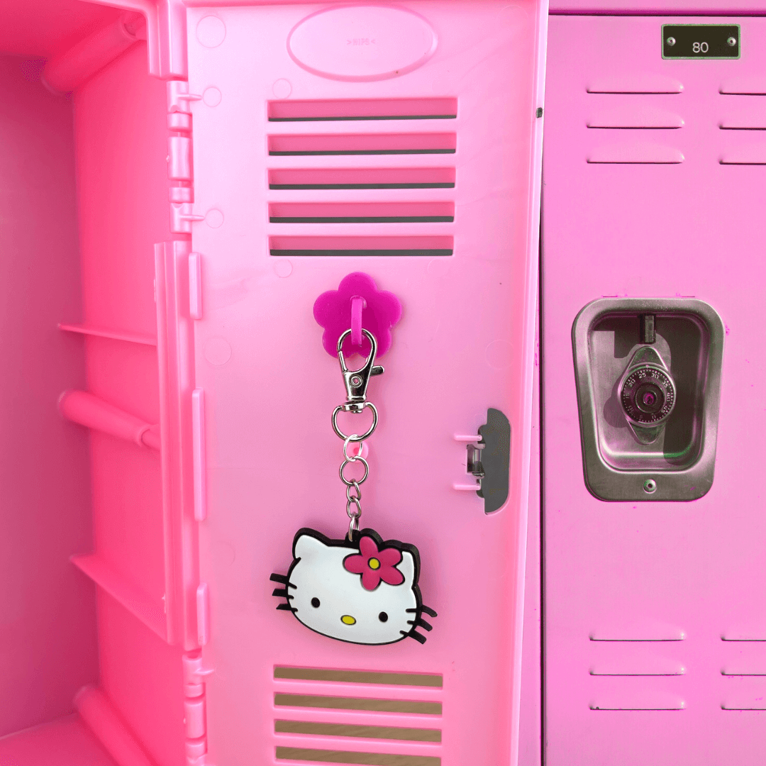 Hello Kitty Insulated Water Bottle Charm and Chapstick CharCharms.