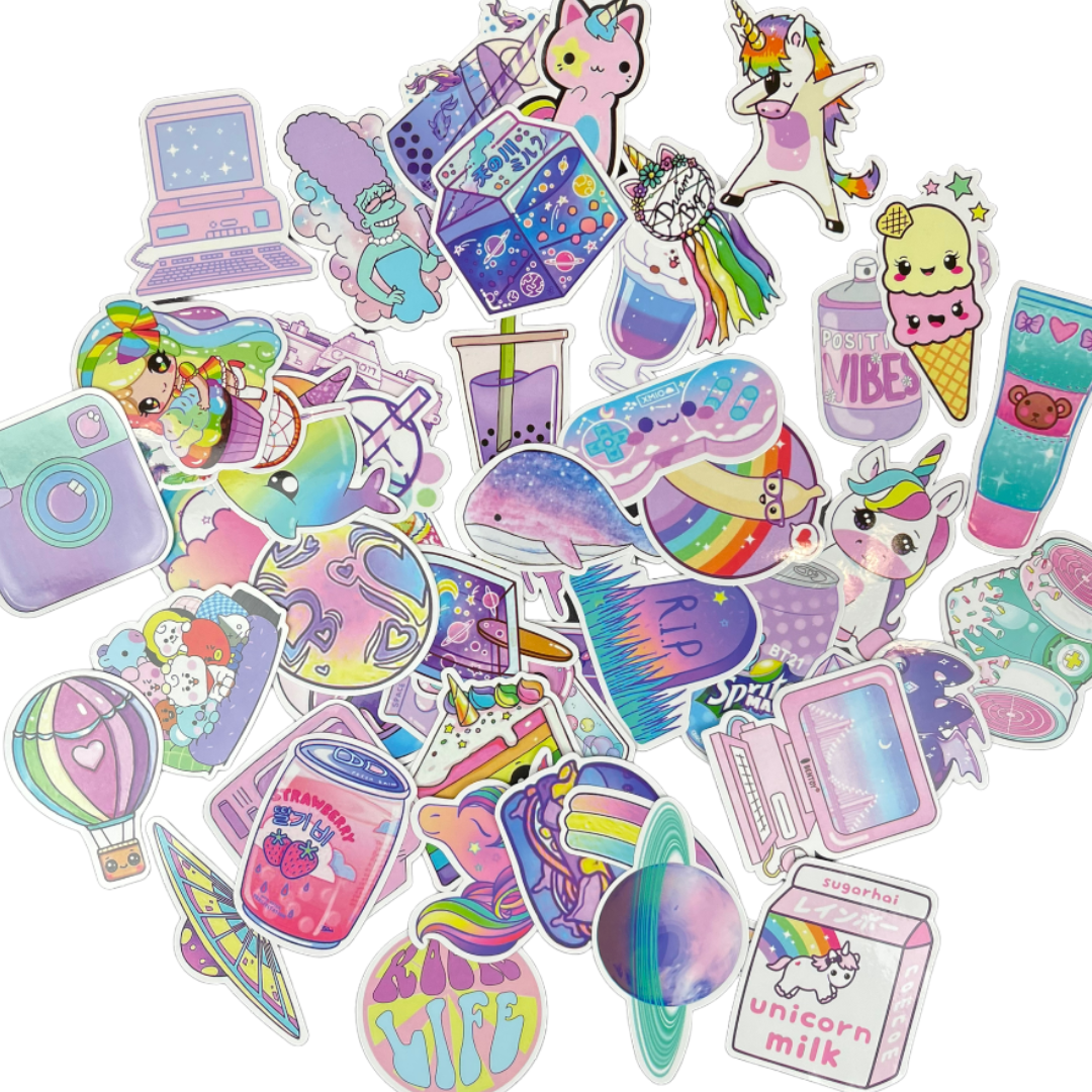  CharCharms Water Bottle Sticker Stick-On Hook, Water