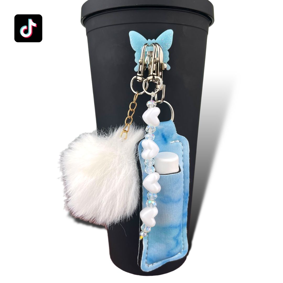 CharCharms Water Bottle Accessories Tumbler Accessories Water bottle Hook Charms Water bottle with Straw, Cute, For Girls Seen on TikTok