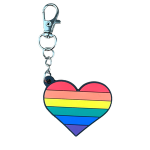 Rainbow Heart Charm