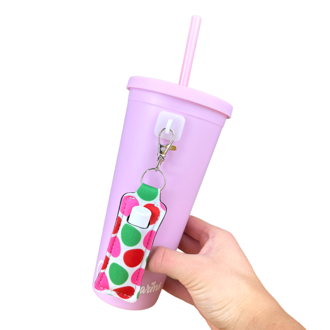 CharCharms Water Bottle Accessory Chapstick Holder
