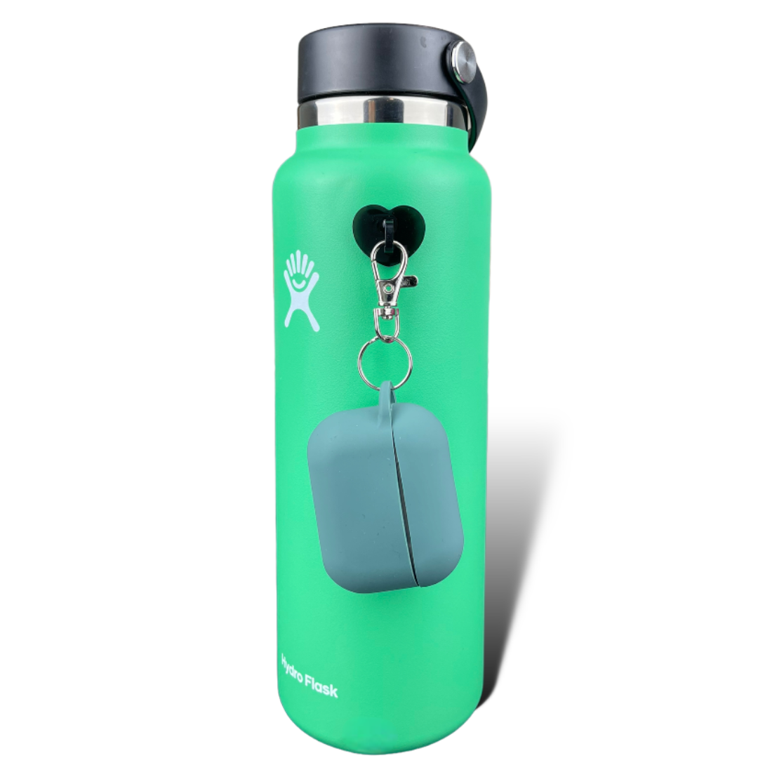 Airpod Holder Case Forest Green Water Bottle Accessories