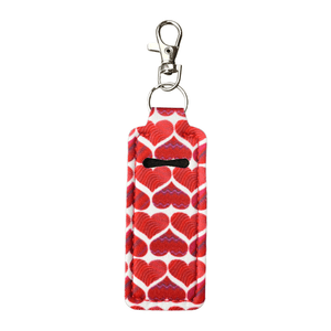 Red Hearts Lip Gloss Holder