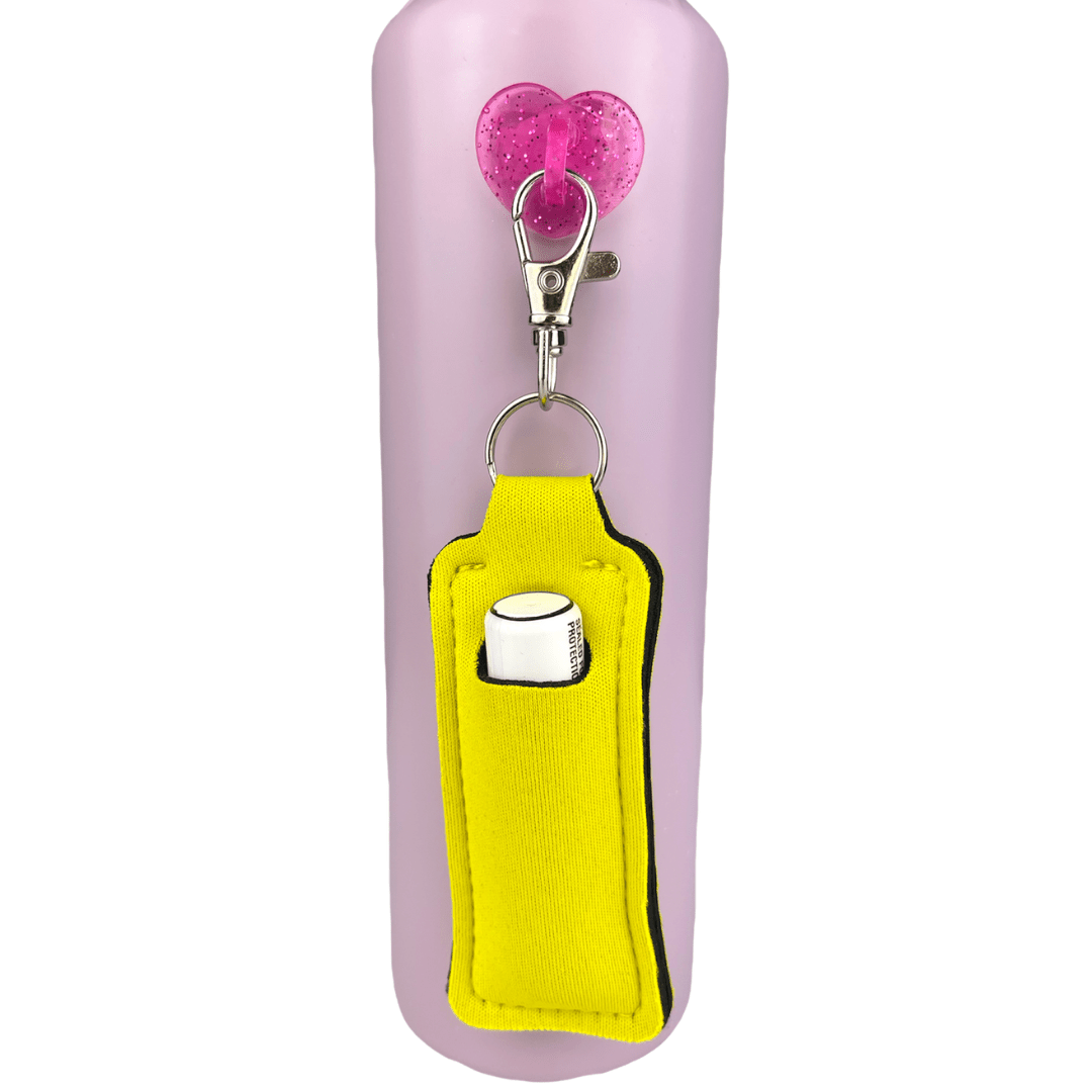 Yellow Chapstick Holder | Chapstick Holder | CharCharms Accessories