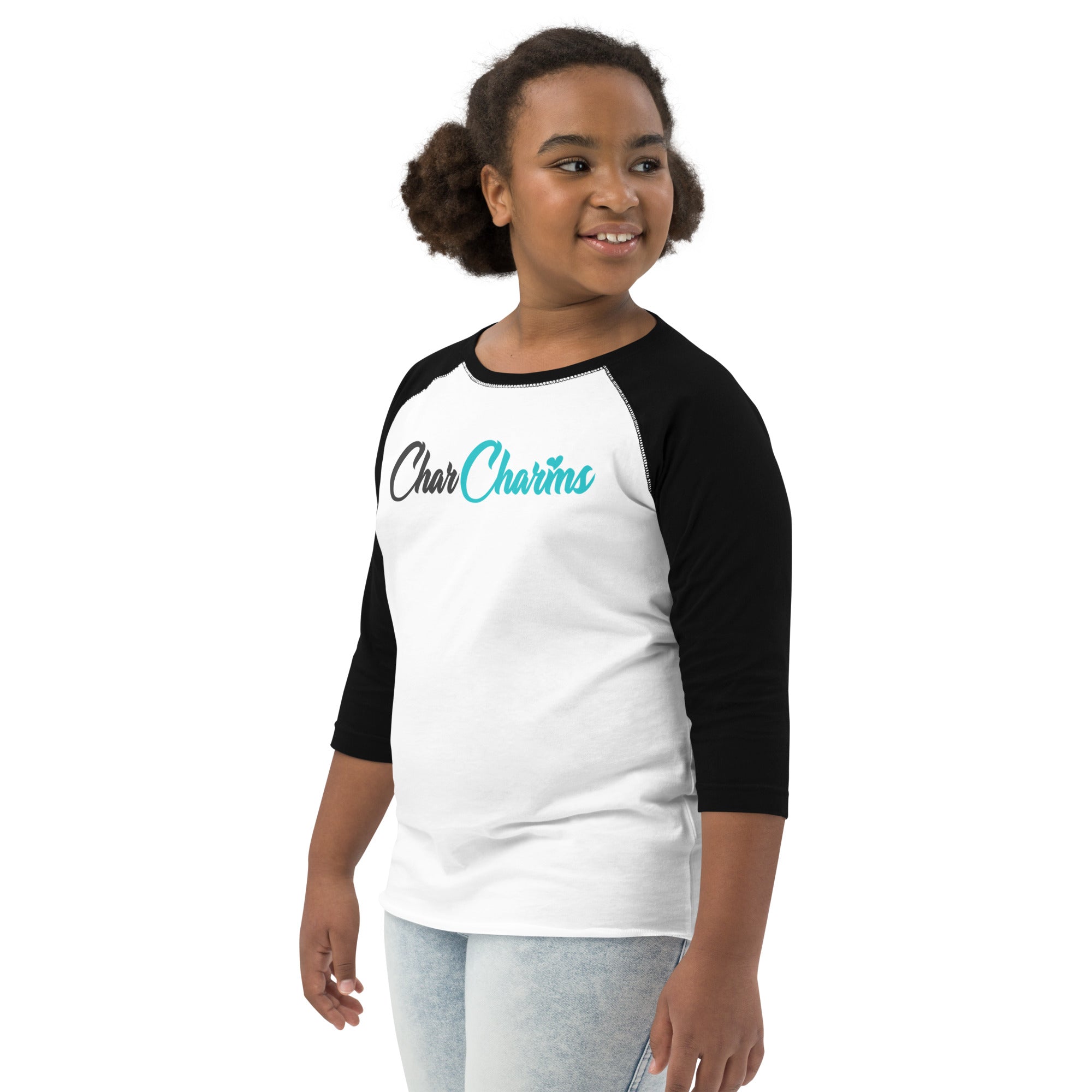 CharCharms Merchandise Kids Baseball Tee Tshirt